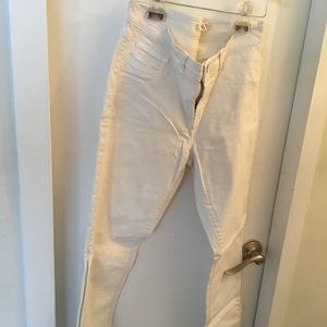 White jeans